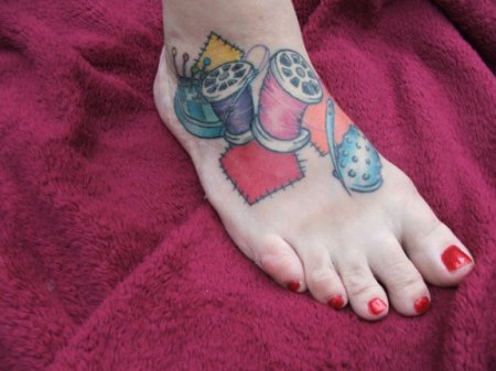 Татуировки рукодельниц