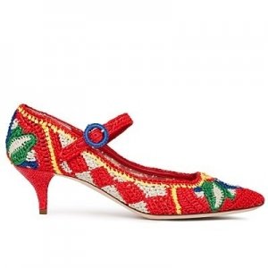 Модная вязаная обувь от Dolce & Gabbana сезона весна-лето 2013